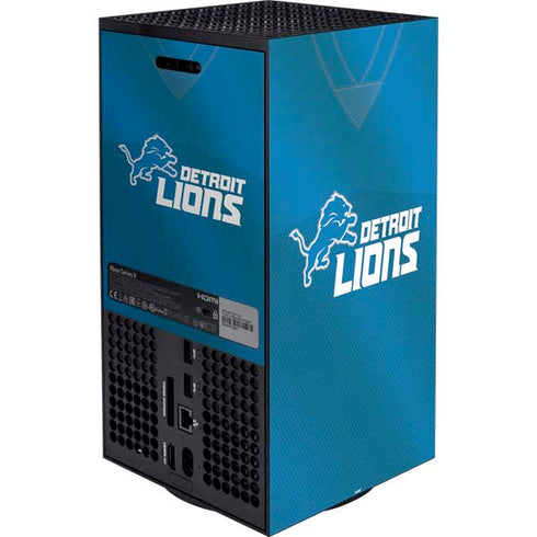 NFL Detroit Lions Team Jersey XBox Series X Digital Edition Bundle Skin