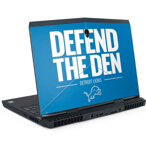NFL Detroit Lions Team Motto Dell Alienware Skin