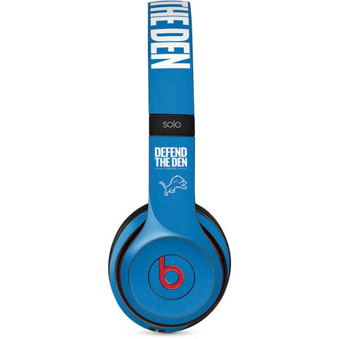 NFL Detroit Lions Team Motto Beats Solo 3 Wireless Skin