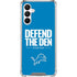 NFL Detroit Lions Team Motto Galaxy A16 5G Clear Case