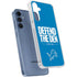 NFL Detroit Lions Team Motto Galaxy A55 5G Clear Case