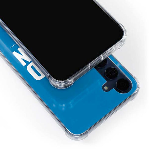 NFL Detroit Lions Team Motto Galaxy A55 5G Clear Case