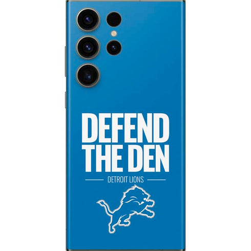 NFL Detroit Lions Team Motto Galaxy Skins