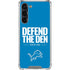 NFL Detroit Lions Team Motto Galaxy S24 FE Clear Case