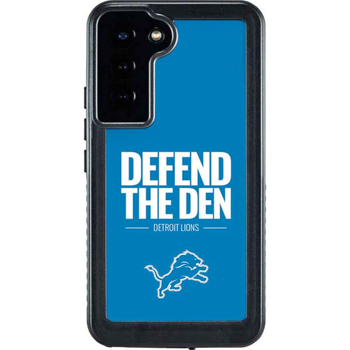 NFL Detroit Lions Team Motto Galaxy S24 Plus Waterproof Case