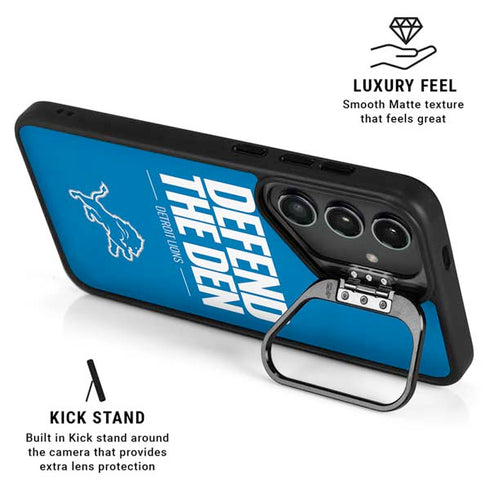 NFL Detroit Lions Team Motto Galaxy S24 Ultra Kickstand Case