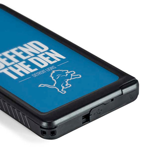 NFL Detroit Lions Team Motto Galaxy S24 Ultra Waterproof Case
