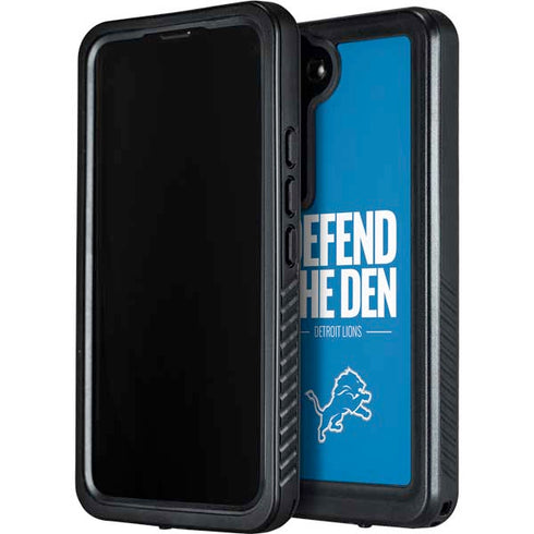 NFL Detroit Lions Team Motto Galaxy S24 Waterproof Case