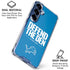 NFL Detroit Lions Team Motto Galaxy S25 Clear Case