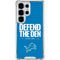 NFL Detroit Lions Team Motto Galaxy S25 Ultra Clear Case