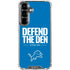 NFL Detroit Lions Team Motto Galaxy S26 Clear Case