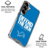 NFL Detroit Lions Team Motto Galaxy S26 Clear Case