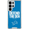 NFL Detroit Lions Team Motto Galaxy S26 Ultra Clear Case