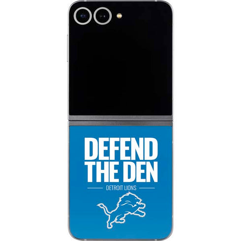 NFL Detroit Lions Team Motto Galaxy Z Flip6 Skin