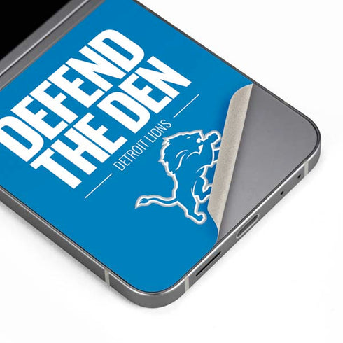 NFL Detroit Lions Team Motto Galaxy Z Flip6 Skin