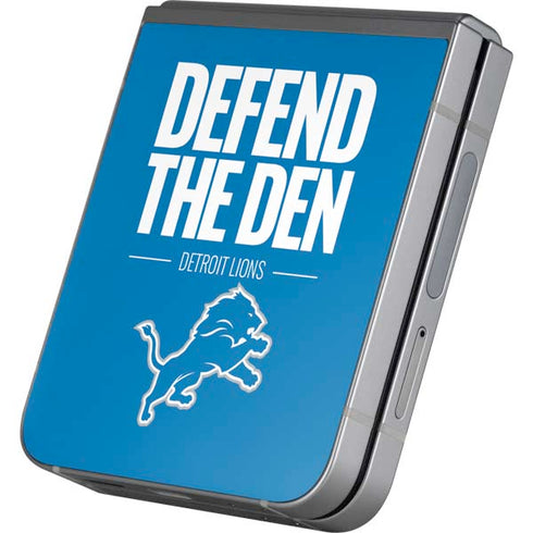 NFL Detroit Lions Team Motto Galaxy Z Flip6 Skin