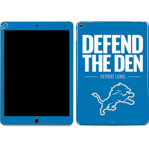 NFL Detroit Lions Team Motto iPad Skins