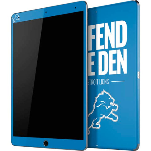 NFL Detroit Lions Team Motto iPad Skins