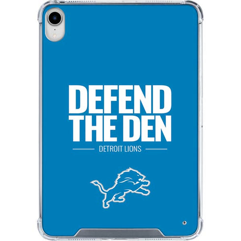 NFL Detroit Lions Team Motto iPad 11th Gen (2025) Clear Case