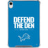 NFL Detroit Lions Team Motto iPad 11th Gen (2025) Clear Case