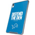 NFL Detroit Lions Team Motto iPad 11th Gen (2025) Clear Case