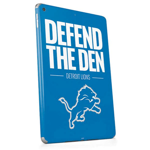 NFL Detroit Lions Team Motto Apple iPad Skin