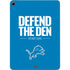 NFL Detroit Lions Team Motto Apple iPad Air Skin