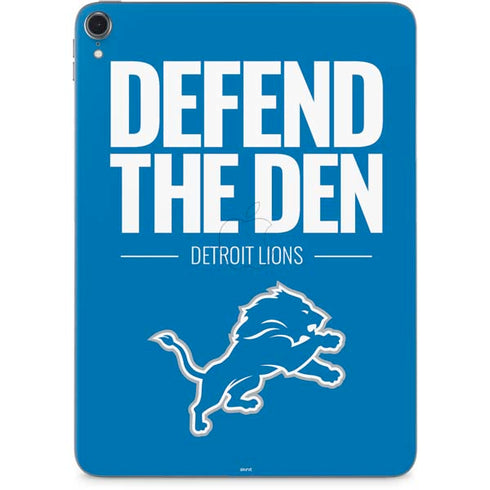 NFL Detroit Lions Team Motto Apple iPad Pro Skin