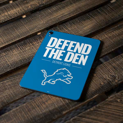 NFL Detroit Lions Team Motto Apple iPad Pro Skin