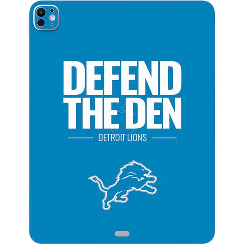NFL Detroit Lions Team Motto iPad Pro 13in M4 (2024) Skin