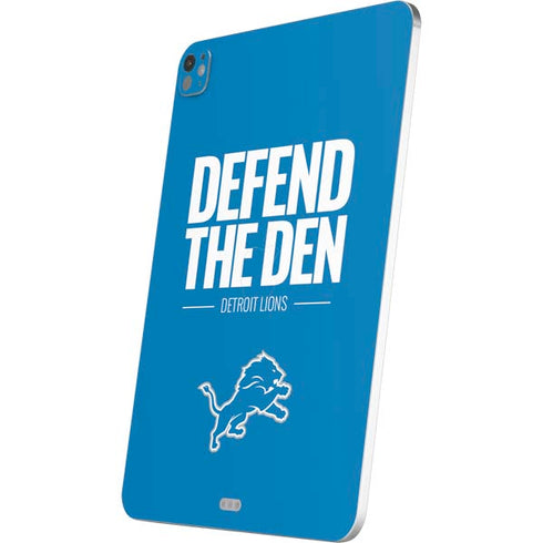NFL Detroit Lions Team Motto iPad Pro 13in M4 (2024) Skin
