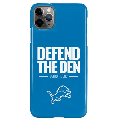 NFL Detroit Lions Team Motto iPhone Cases