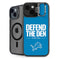 NFL Detroit Lions Team Motto iPhone 14 Kickstand Case