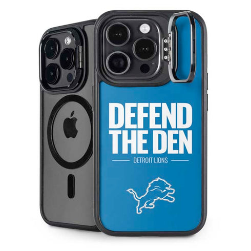NFL Detroit Lions Team Motto iPhone 14 Pro Kickstand Case