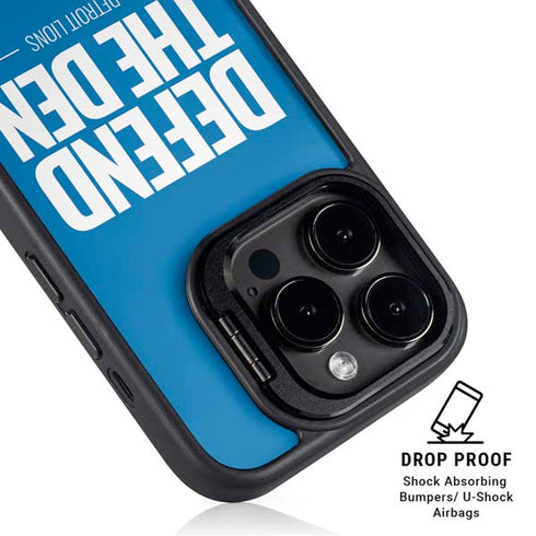 NFL Detroit Lions Team Motto iPhone 14 Pro Kickstand Case
