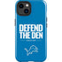 NFL Detroit Lions Team Motto iPhone 15 Impact Case