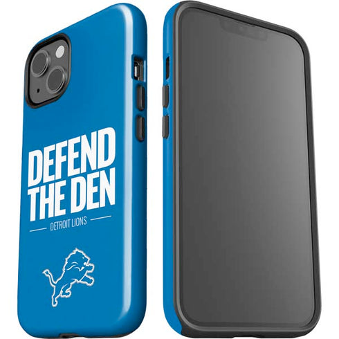 NFL Detroit Lions Team Motto iPhone 15 Impact Case