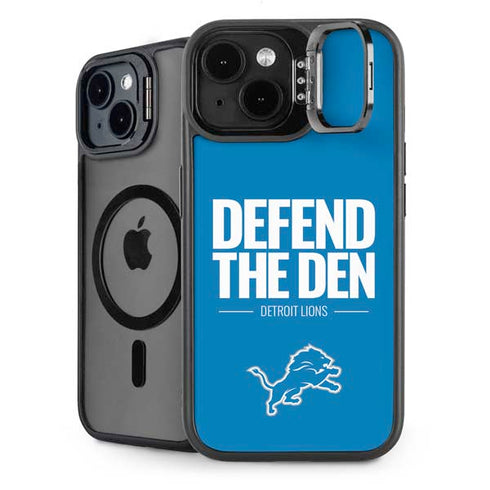 NFL Detroit Lions Team Motto iPhone 15 Kickstand Case