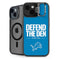 NFL Detroit Lions Team Motto iPhone 15 Kickstand Case