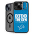 NFL Detroit Lions Team Motto iPhone 15 Plus Kickstand Case