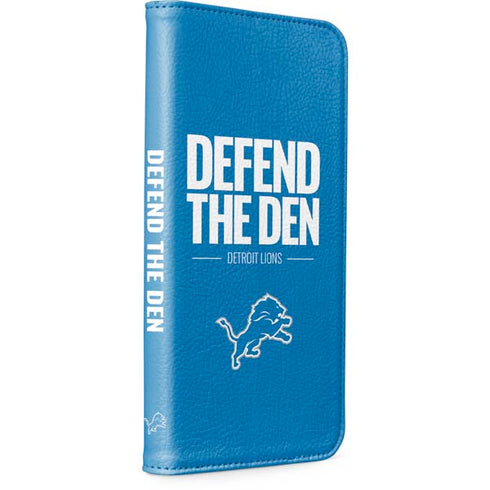NFL Detroit Lions Team Motto iPhone 15 Pro Folio Case
