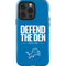NFL Detroit Lions Team Motto iPhone 15 Pro Impact Case