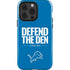NFL Detroit Lions Team Motto iPhone 15 Pro Impact Case