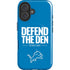NFL Detroit Lions Team Motto iPhone 16 Magsafe Impact Case
