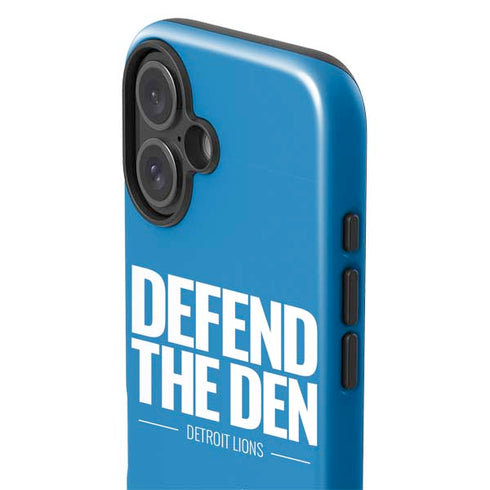NFL Detroit Lions Team Motto iPhone 16 Plus Impact Case