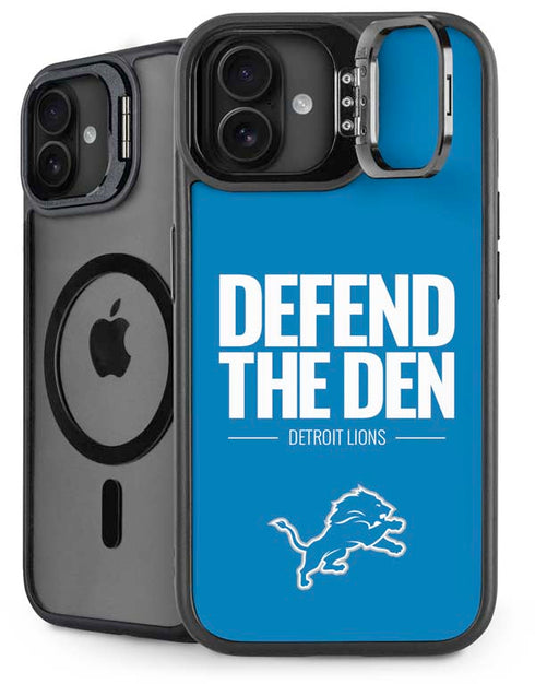 NFL Detroit Lions Team Motto iPhone 16 Plus Kickstand Case