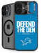 NFL Detroit Lions Team Motto iPhone 16 Plus Kickstand Case