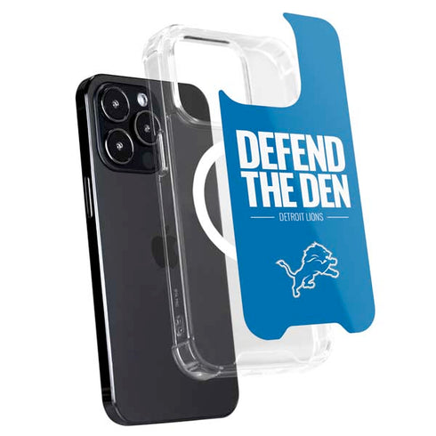 NFL Detroit Lions Team Motto iPhone 16 Pro MagSafe Case