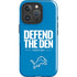 NFL Detroit Lions Team Motto iPhone 16 Pro Max Impact Case