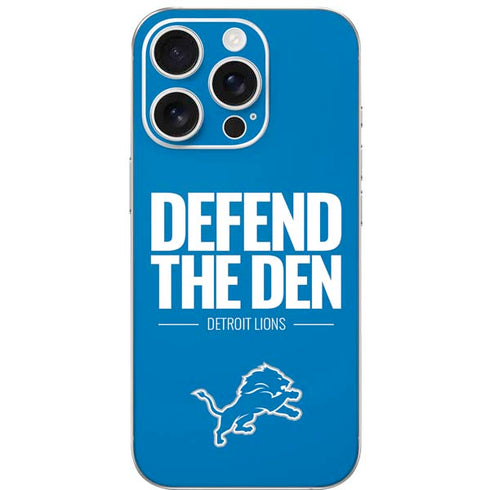 NFL Detroit Lions Team Motto iPhone 16 Pro Skin